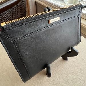 COLE HAAN wallet clutch in black